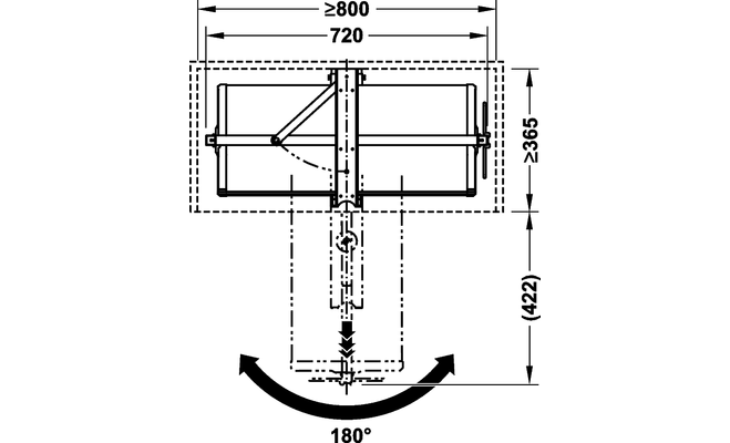 Shoe Rack Extending 180 Rotating For Tall Cabinets